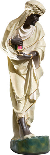 betlehemi figura, szerecsen király 90cm magas
